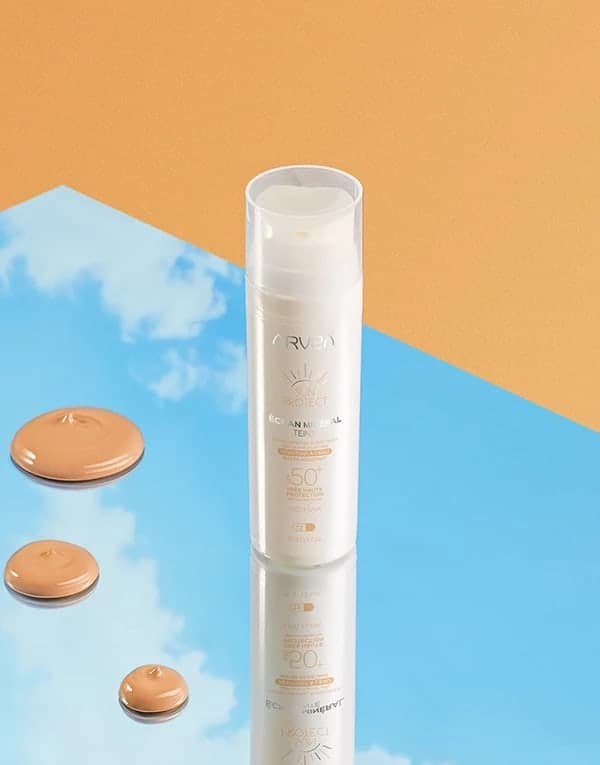 أرفيا واقي شمس معدني ملون Sun Protect T2