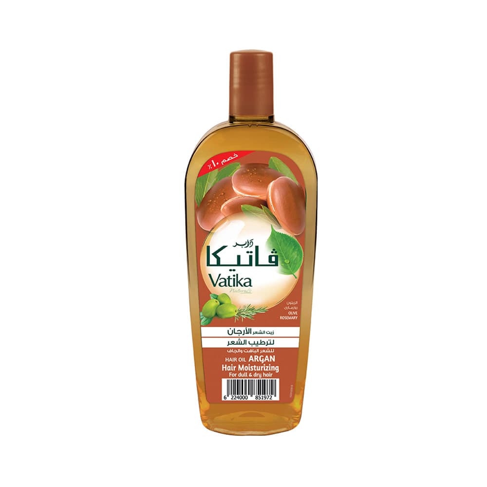 فاتيكا – زيت شعر بالارجان والزيتون واكليل الجبل – 90 مل